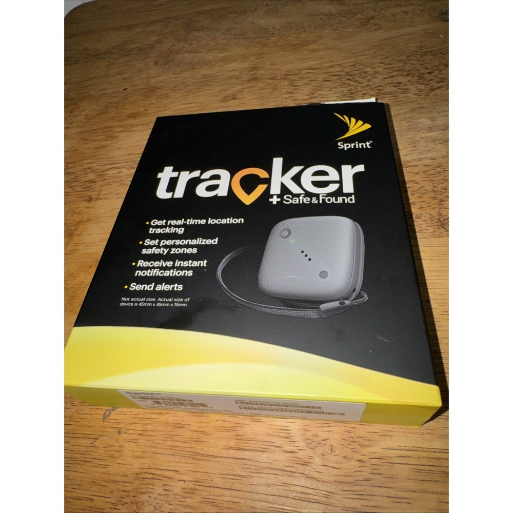 NEW‎ SPRINT COOLPAD TRACKER + SAFE AND FOUND